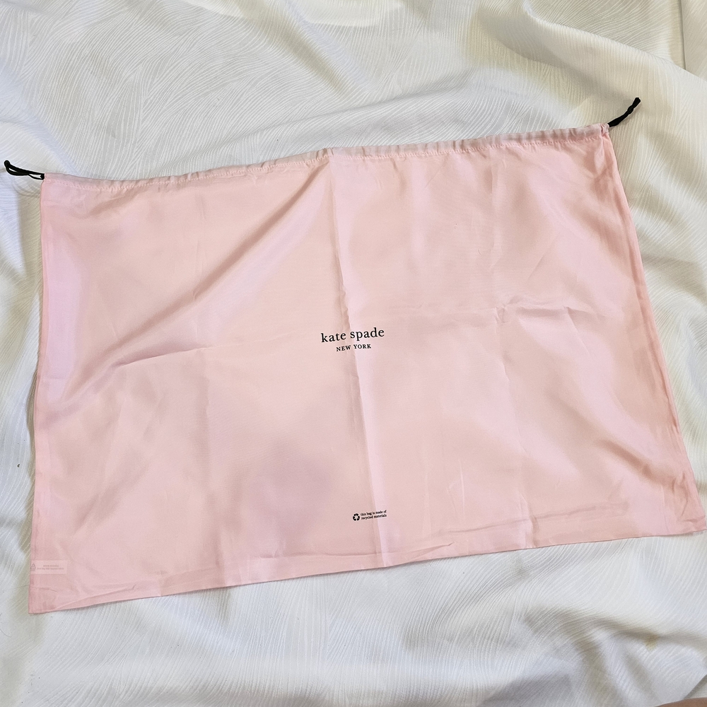 Kate Spade Satin Pink Dustbag Storage Bag 28" x 20"